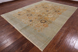 Peshawar Hand Knotted Wool Rug - 9' 2" X 11' 10" - Golden Nile