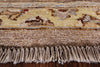Peshawar Hand Knotted Wool Area Rug - 9' 1" X 12' 2" - Golden Nile