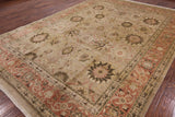 Peshawar Hand Knotted Wool Rug - 8' 10" X 12' 6" - Golden Nile