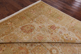 Peshawar Hand-Knotted Wool Area Rug - 8' 1" X 10' 3" - Golden Nile