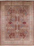 Peshawar Handmade Wool Area Rug - 5' 1" X 6' 10" - Golden Nile