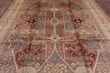 Peshawar Handmade Wool Area Rug - 5' 1" X 6' 10" - Golden Nile