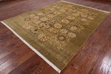 Wool Chobi Peshawar Area Rug - 8' X 10' 1" - Golden Nile