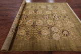 Wool Chobi Peshawar Area Rug - 8' X 10' 1" - Golden Nile