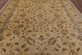 Peshawar Handmade Wool Area Rug - 9' 1" X 12' 3" - Golden Nile