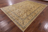 Peshawar Handmade Wool Area Rug - 9' 1" X 12' 3" - Golden Nile