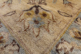 Peshawar Handmade Wool Area Rug - 9' 1" X 12' 3" - Golden Nile