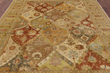 Handmade Peshawar Oriental Area Rug - 8' 2" X 10' 3" - Golden Nile