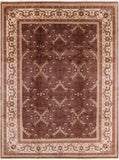 Peshawar Hand Knotted Area Rug - 9' 4" X 12' 4" - Golden Nile