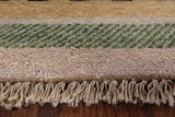 Gabbeh Wool Area Rug - 8' 3" X 10' 1" - Golden Nile