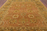 Chobi Peshawar Wool Area Rug - 8' X 10' 3" - Golden Nile