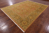 Chobi Peshawar Wool Area Rug - 8' X 10' 3" - Golden Nile