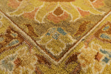 Chobi Peshawar Wool Area Rug - 8' X 10' 3" - Golden Nile