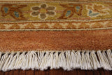 Chobi Peshawar Wool Area Rug - 8' X 10' 3" - Golden Nile