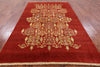 Ziegler Hand Knotted Wool Area Rug - 5' 10" X 9' 1" - Golden Nile