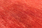 Red Ziegler Hand Knotted Wool Area Rug - 5' 10" X 9' 1" - Golden Nile