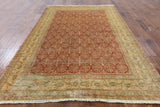 Peshawar Hand Knotted Wool Area Rug 6 X 9 - Golden Nile