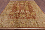 Peshawar Handmade Area Rug - 8' 1" X 10' 2" - Golden Nile