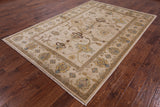 Peshawar Handmade Wool Area Rug - 6' 2" X 9' 0" - Golden Nile