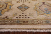 Peshawar Handmade Wool Area Rug - 6' 2" X 9' 0" - Golden Nile