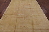 8 X 11 Modern Hand Knotted Gabbeh Area Rug - Golden Nile