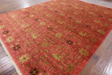 9 X 11 Oriental Peshawar Handmade Area Rug - Golden Nile