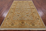 Peshawar Hand Knotted Area Rug - 6' 1" X 9' 1" - Golden Nile