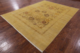 Peshawar Handmade Area Rug - 7' 10" X 10' 2" - Golden Nile