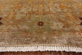 Peshawar Handmade Wool Area Rug - 8' 2" X 10' 5" - Golden Nile