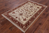 Chobi Peshawar Oriental Rug 4 X 6 - Golden Nile