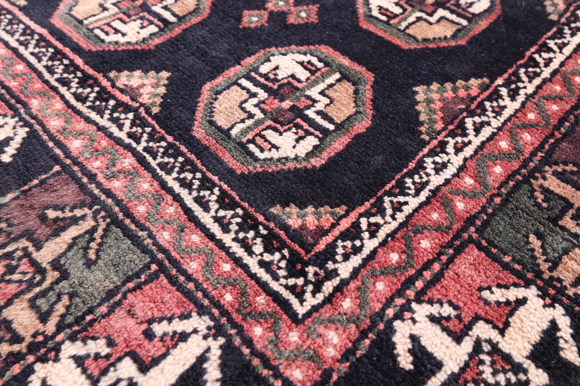 Persian Handmade Wool On Wool Area Rug - 4' 6" X 8' 10" - Golden Nile