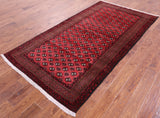 Persian Handmade Wool Rug - 4' 5" X 8' 6" - Golden Nile