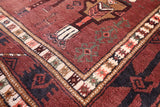 Persian Handmade Wool Rug - 4' 6" X 9' 5" - Golden Nile