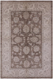 Peshawar Hand Knotted Wool Rug - 5' 10" X 8' 8" - Golden Nile