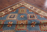 Kazak Handmade Wool Rug - 10' 1" X 13' 5" - Golden Nile