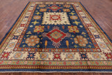 Kazak Hand Knotted Rug - 8' 6" X 11' 4" - Golden Nile