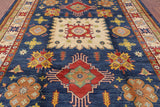 Kazak Hand Knotted Rug - 8' 6" X 11' 4" - Golden Nile