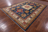 Kazak Hand Knotted Rug - 8' 6" X 11' 4" - Golden Nile