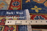 Kazak Hand Knotted Rug - 8' 6" X 11' 4" - Golden Nile