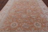 Peshawar Hand Knotted Wool Rug - 8' 11" X 11' 9" - Golden Nile