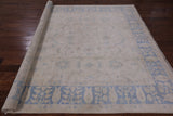 Chobi Peshawar Hand Knotted Wool Area Rug - 8' 0" X 9' 6" - Golden Nile