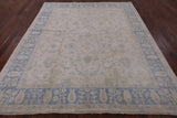 Chobi Peshawar Hand Knotted Wool Area Rug - 8' 0" X 9' 6" - Golden Nile