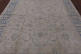 Chobi Peshawar Hand Knotted Wool Area Rug - 8' 0" X 9' 6" - Golden Nile