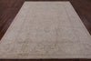 Peshawar Hand Knotted Wool Area Rug - 8' 0" X 9' 8" - Golden Nile