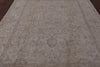 Peshawar Hand Knotted Wool Area Rug - 8' 0" X 9' 8" - Golden Nile