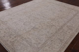 Peshawar Hand Knotted Wool Area Rug - 8' 0" X 9' 8" - Golden Nile