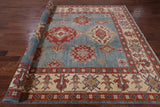 Oriental Hand Knotted 9 X 12 Super Kazak Rug - Golden Nile