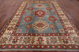 Oriental Hand Knotted 9 X 12 Super Kazak Rug - Golden Nile