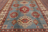 Oriental Hand Knotted 9 X 12 Super Kazak Rug - Golden Nile