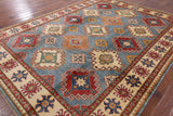 9 X 12 Super Kazak Hand Knotted Rug - Golden Nile